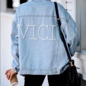 VICI Dolls Pearl Denim Jacket 🤍